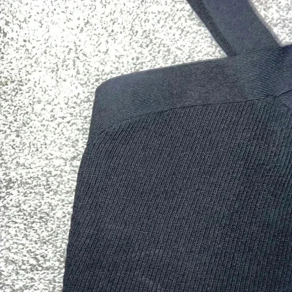 Babaton Sculpt Knit Criss Cross Cropped Tank black small - Picture 5 of 10